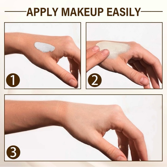 2x SPF50 All-in-one foundation ,Flawless Color Changing Foundation Sunscreen - Picture 5 of 8